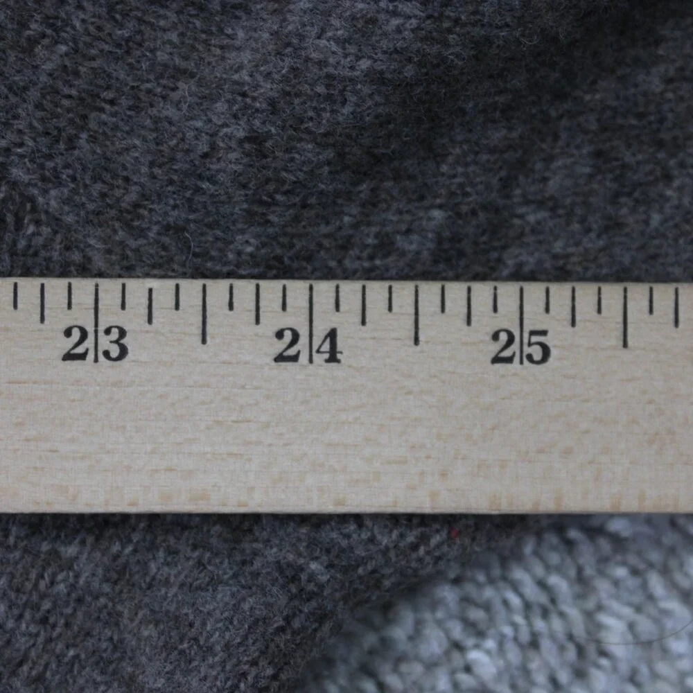 J Crew Lambswool‎ Sweater Mens Large Gray/Blue Argyle Full Zip L/S Sweatshirt